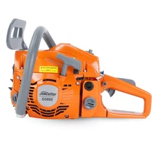 JonCutter 58cc G5800 Gasoline Chainsaw NO Bar and Chain FULL ORANGE