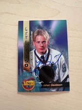 1995 Signature Rookies Signatures #57 Johan Davidsson 6551/7750