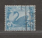 1901 WESTERN AUSTRALIA  2 1/2d Blue Swan SG114