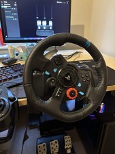 Logitech G29 Racing Steering Wheel Pedals And Shifter. Fully Working