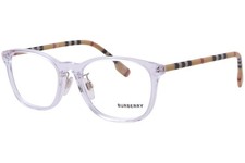 Burberry BE2371D 3889 Eyeglasses Frame Women's Transparent Crystal Full Rim 53mm