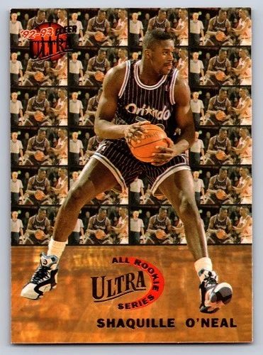 Shaquille O'Neal 1992-93 Fleer Ultra All Rookie Team RC #7 Orlando Magic HOF RAW