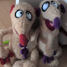 Jan & Henry KIKA Plüschtiere Puppen 45cm Kus...