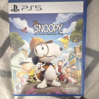 GameMill Snoopy: The Great Mystery Club Peanuts PS5 E Adventure Mystery NTSC