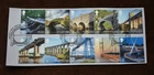 GB 2015 Bridges, On Piece, Used, ex FDC
