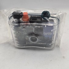 Waterproof Camera New in Plastic ISO 800 27 Exp Film New Sealed
