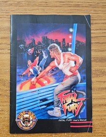 Fatal Fury Dog Tag Neo Geo AES ( 1990) CIB Complete SNK Video Game
