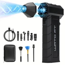 Compressed Air Duster, Mini Blower, Turbo Fan, JET Fan, Air Compressor 130000RPM