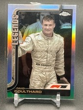 2025 Topps Chrome Silver Refractor F1 Formula 1 #151 David Coulthard LEGENDS