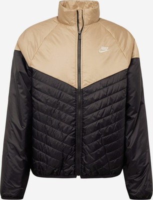 Nike Therma Fit Windrunner Puffer Jacket Men's Size XL Tan Black FB8195-011