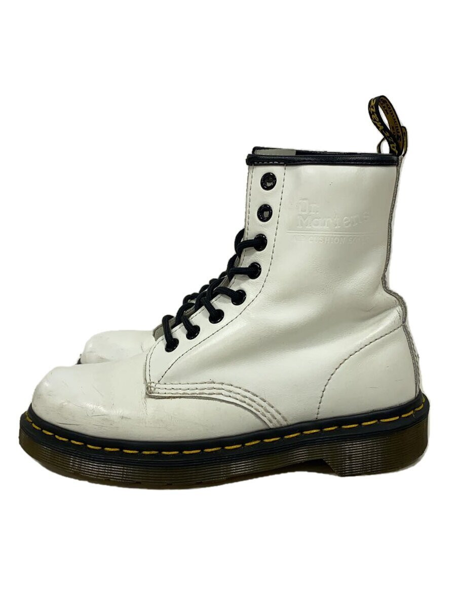 Dr. Martens Lace-Up Boots/Uk4/White/Aw006 858