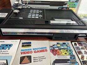 ColecoVision Console 1982 Complete In Box CIB With 10 Games Donkey Kong, Mr. Do