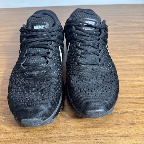 NIKE AIR MAX 2017 BLACK ANTHRACITE REFLECTIVE SILVER 3M 849559-001 SZ 10 - Picture 2 of 14