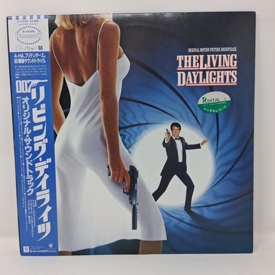 Lp OST JAPAN John Barry 007 The Living Daylights Warner P-13546 James Bond 1987