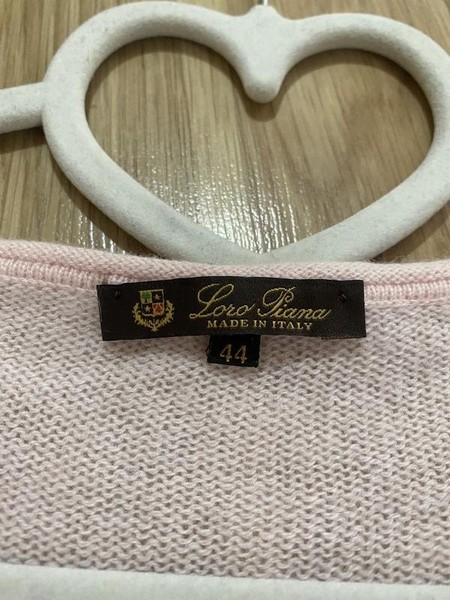 Women Loro Piana Sweater Pink Cashmere M
