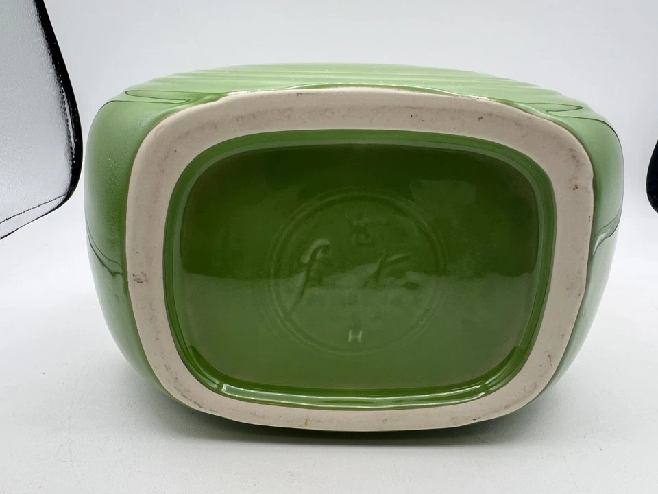 Vintage Fiestaware Disk Large Pitcher Shamrock Green Stoneware - Image 3 of 4
