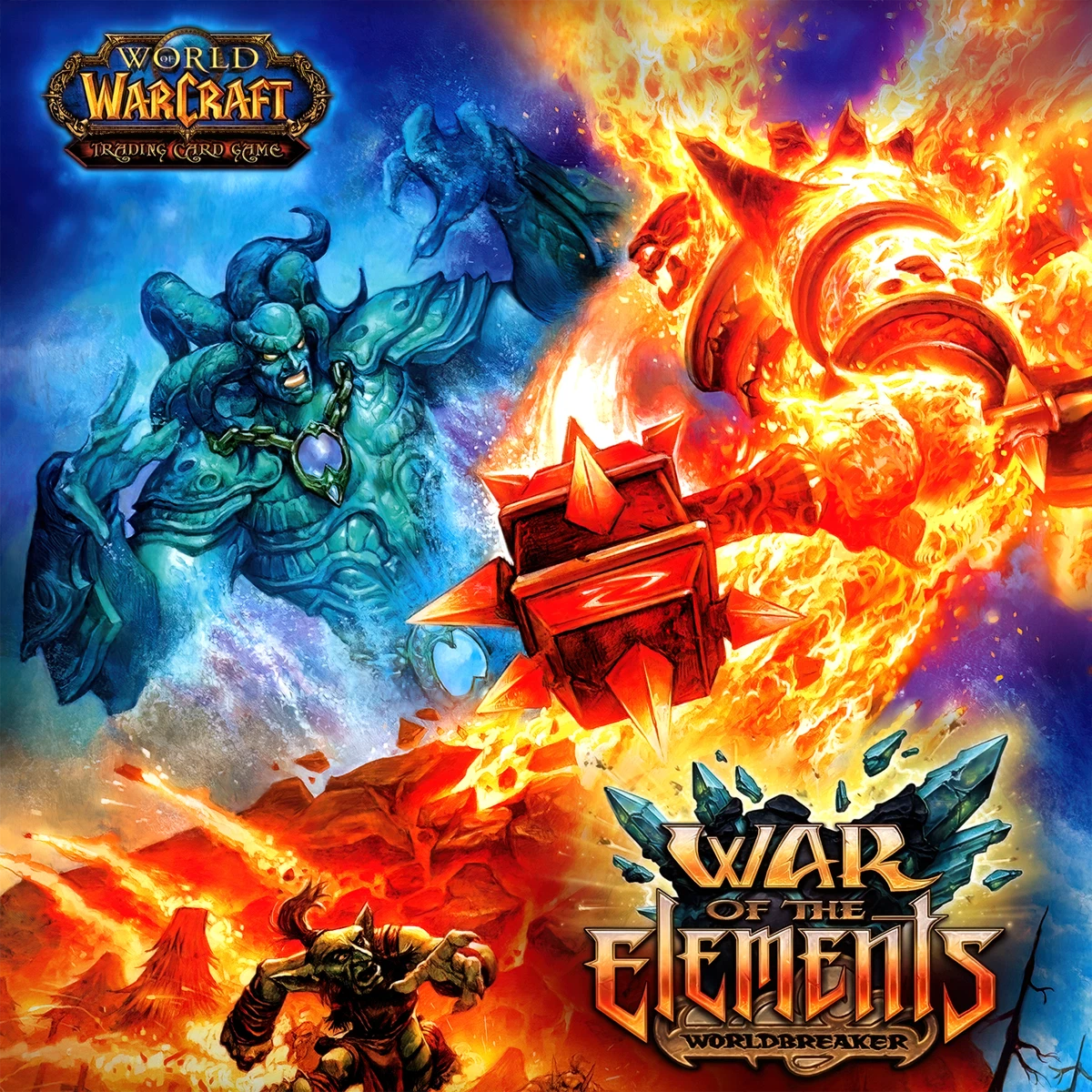 World of Warcraft TCG War of the Elements Trading Card Games for