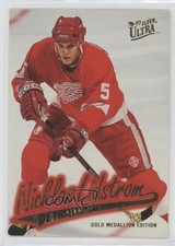 1996-97 Fleer Ultra Gold Medallion Nicklas Lidstrom #G-53 HOF 2cb