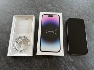 Apple iPhone 14 Pro 128GB Deep Purple wie neu 100% Original