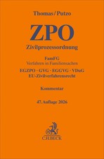 Zivilprozessordnung. ZPO | Heinz Thomas (u. a...