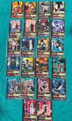 Naruto Trading Card Set of 22 Bulk Japan Anime Collectibles