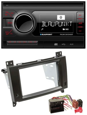 Blaupunkt MP3 Bluetooth DAB 2DIN SD USB Autoradio für Mercedes B- A-Klasse 04-12 - Bild 1 von 4