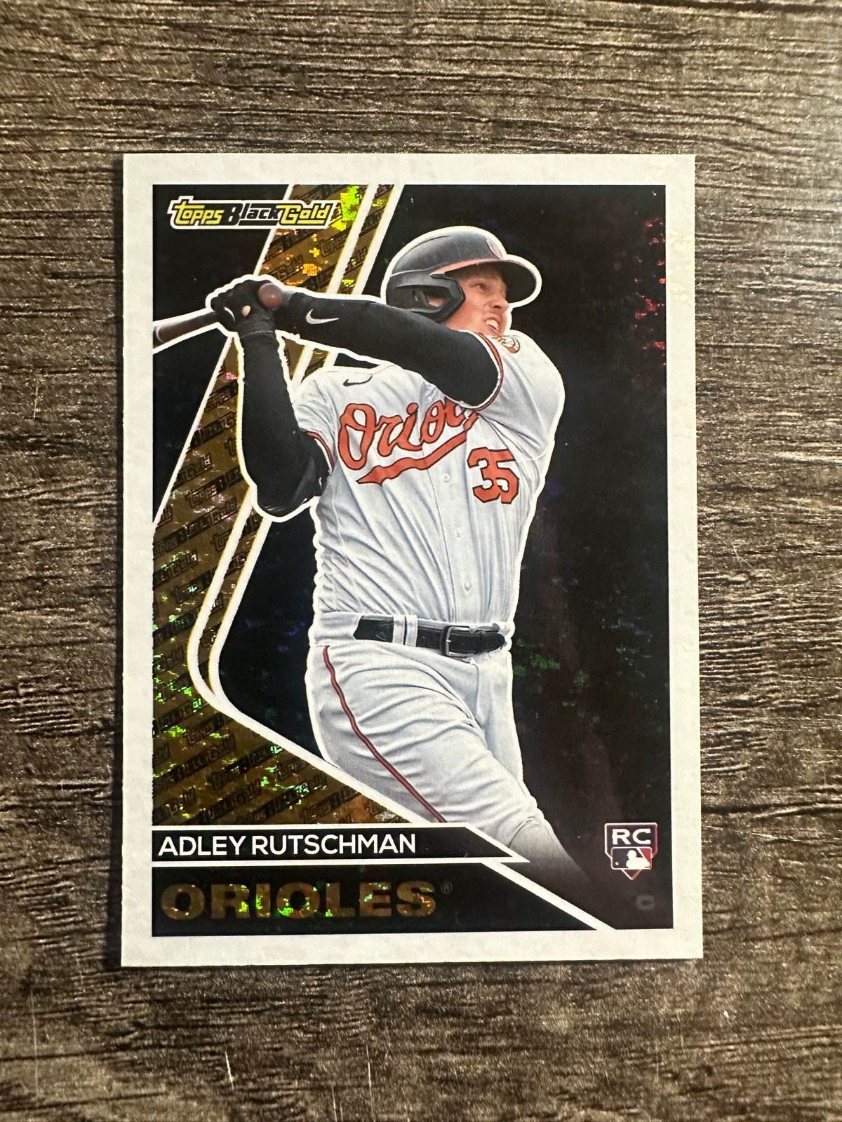 2023 Topps Update - Adley Rutschman RC Black Gold - Baltimore Orioles