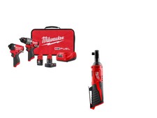 Milwaukee 3497-22RT M12 FUEL 12V 2-Tool Combo...