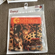 Ethika Men's Boxer Brief Underwear Staple Fit, Size Small
