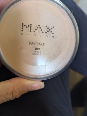 Max Factor Pan-Cake TAN#1.. NEW ORIGINAL U.S formula  1.7 Oz  makeup