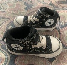 Converse All Star High Top - Toddler Size 6 - Hook and Loop Closure - Used
