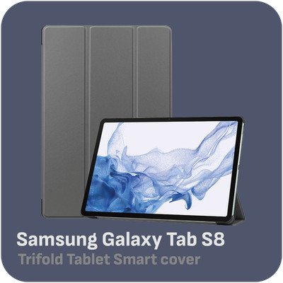 Hülle geeignet für Samsung Galaxy Tab S8 Gray