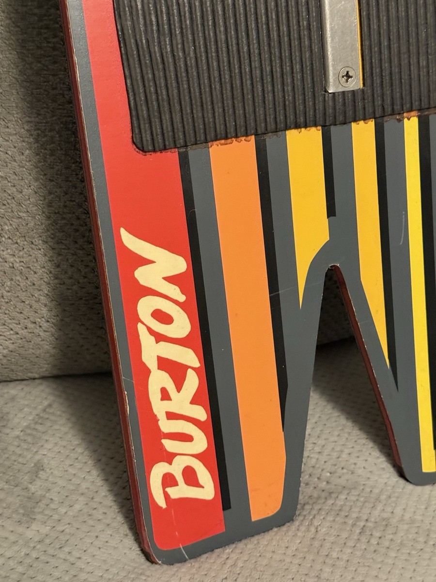 1987 Rare VINTAGE 80s BURTON CRUZER 165 SNOWBOARD Read | eBay