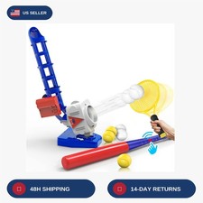 iPlay, iLearn Kids Pitching Machine Toys, 2 in 1 RC Baseball Tennis Pitcher