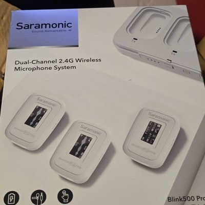 Snow White Advanced 2.4 GHz 2-Person Wireless Clip-On Microphone System