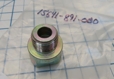 #ad NOS Honda Engine GX110 GX390 Oil Drain Adapter Plug OEM 15641 891 000 $36.97