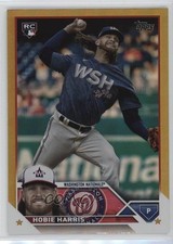 2023 Topps Update Gold Foil Hobie Harris #US294 11cz