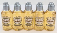 L'Occitane Amande Almond Shower Oil 1.1fl.oz./35ml x5 Travel Size