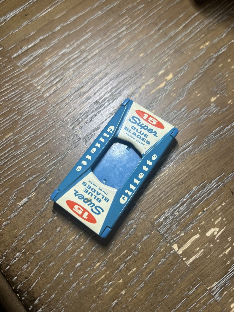 1960 Gillette Fat Boy Adjustable 1-9 Safety Razor F2 Vintage Mid