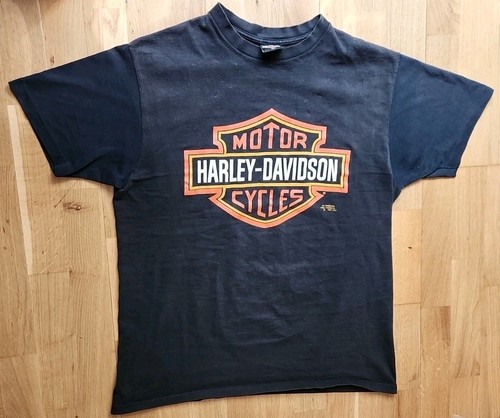 1991 Harley Davidson 3d Emblem Vintage T-shirt size L