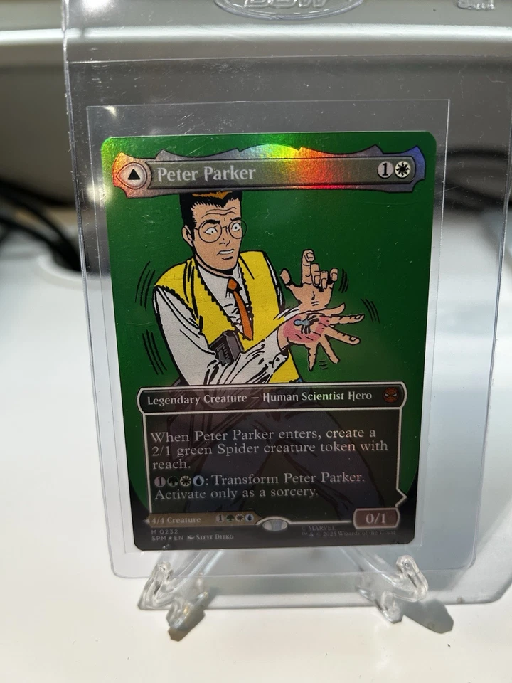 Peter Parker (0232) (Borderless) Marvel's Spider-Man Foil - Image 2 of 4