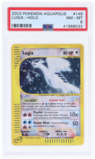 2003 Pokemon Aquapolis Lugia Holo #149 PSA 8