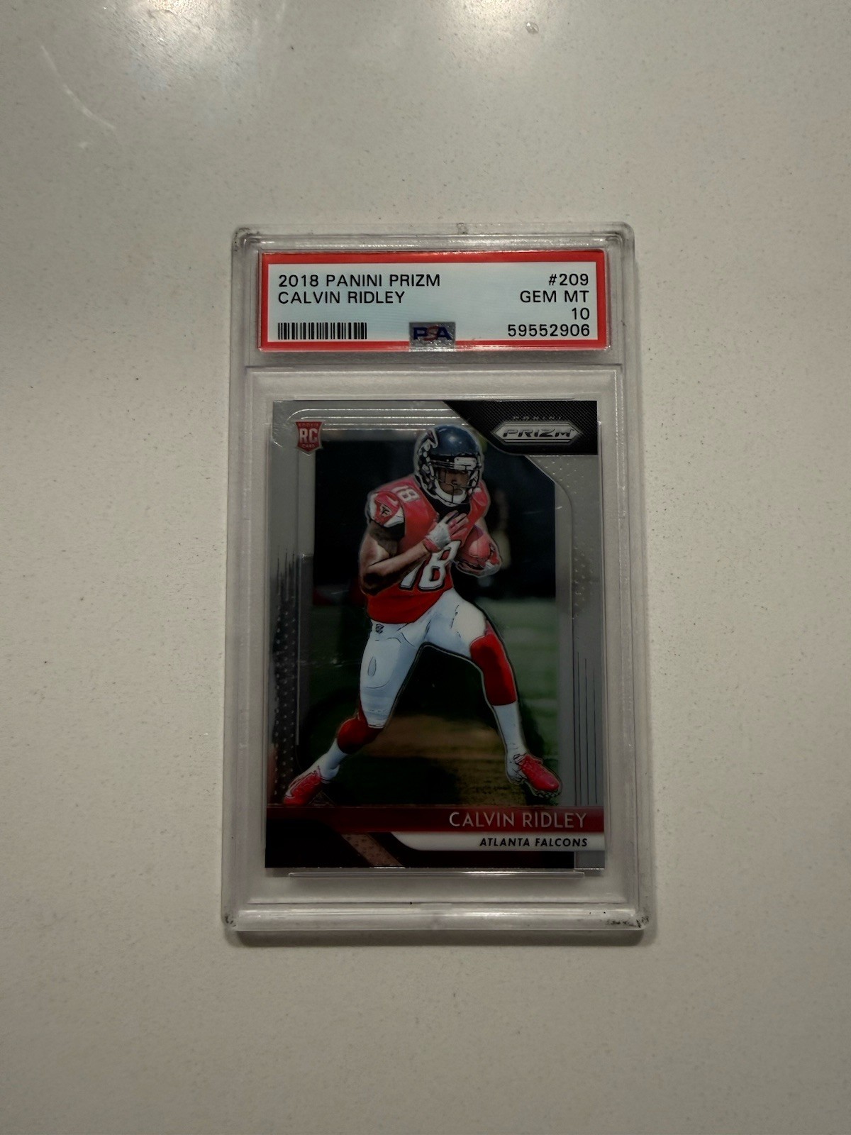 2018 Panini Prizm - Rookie Calvin Ridley #209 (RC)