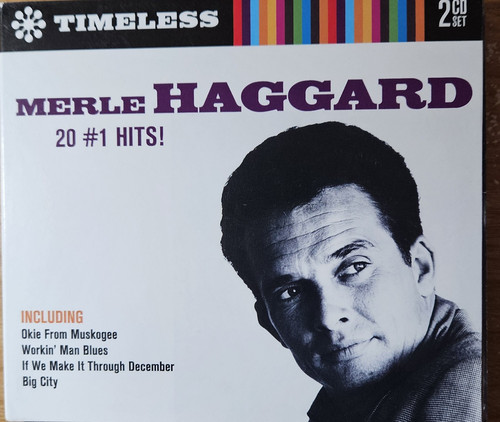 Merle Haggard - Timeless 20 #1 Hits (2008, Direct Source DIGI-2-83482) 2 CDs - Picture 1 of 2