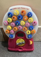 Vintage 1999 VTech Bubble Gum Phonics Fun Learning Toy - Works