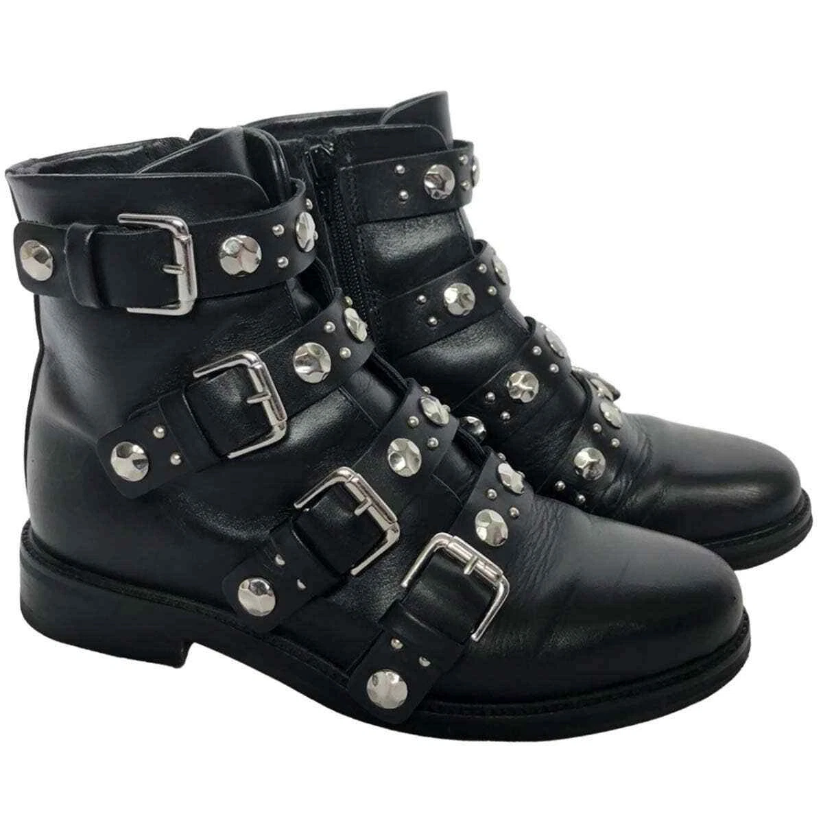 Maje studded boots sale