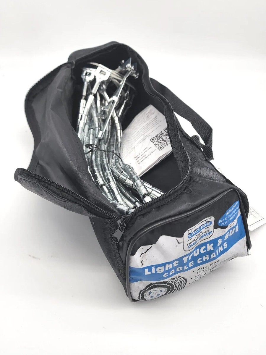 Laclede 3027 CABLE TIRE CHAINS for Light Truck/SUV Class S