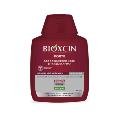 Herbal Care Shampoo -  Forte Herbal Shampoo for Intensive Hair Loss, Red