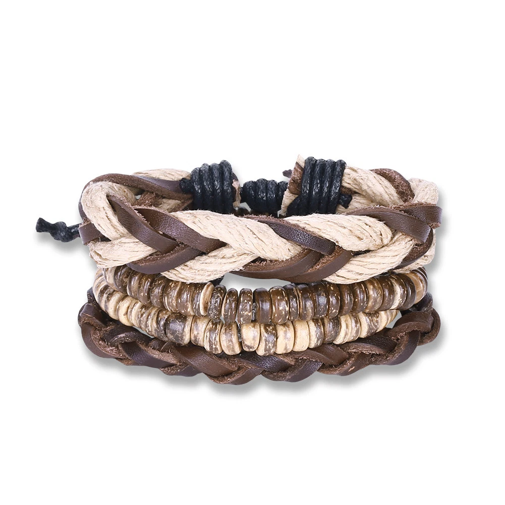 Adjustable on sale leather bracelet