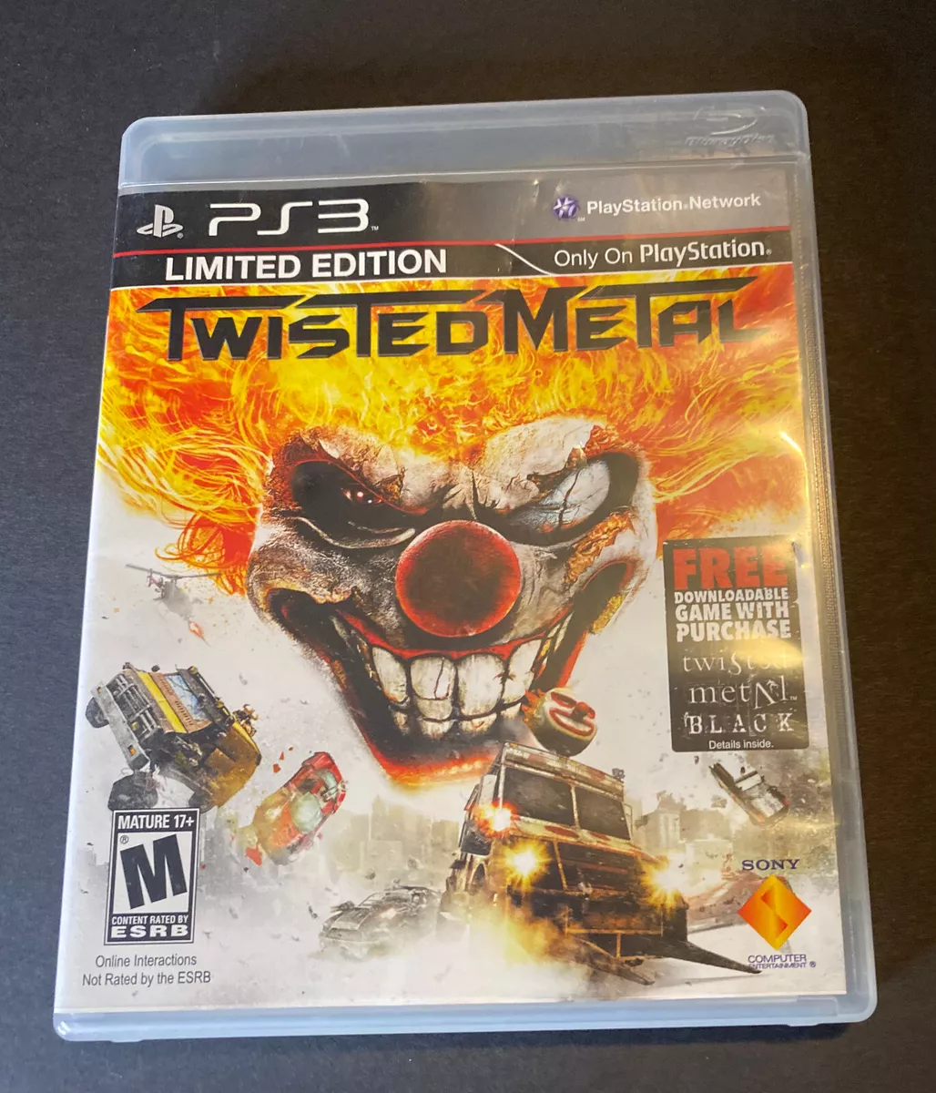 Twisted Metal PS3 Playstation 3 Complete CIB Tested